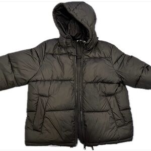 Stylish Black Puffer Jacket